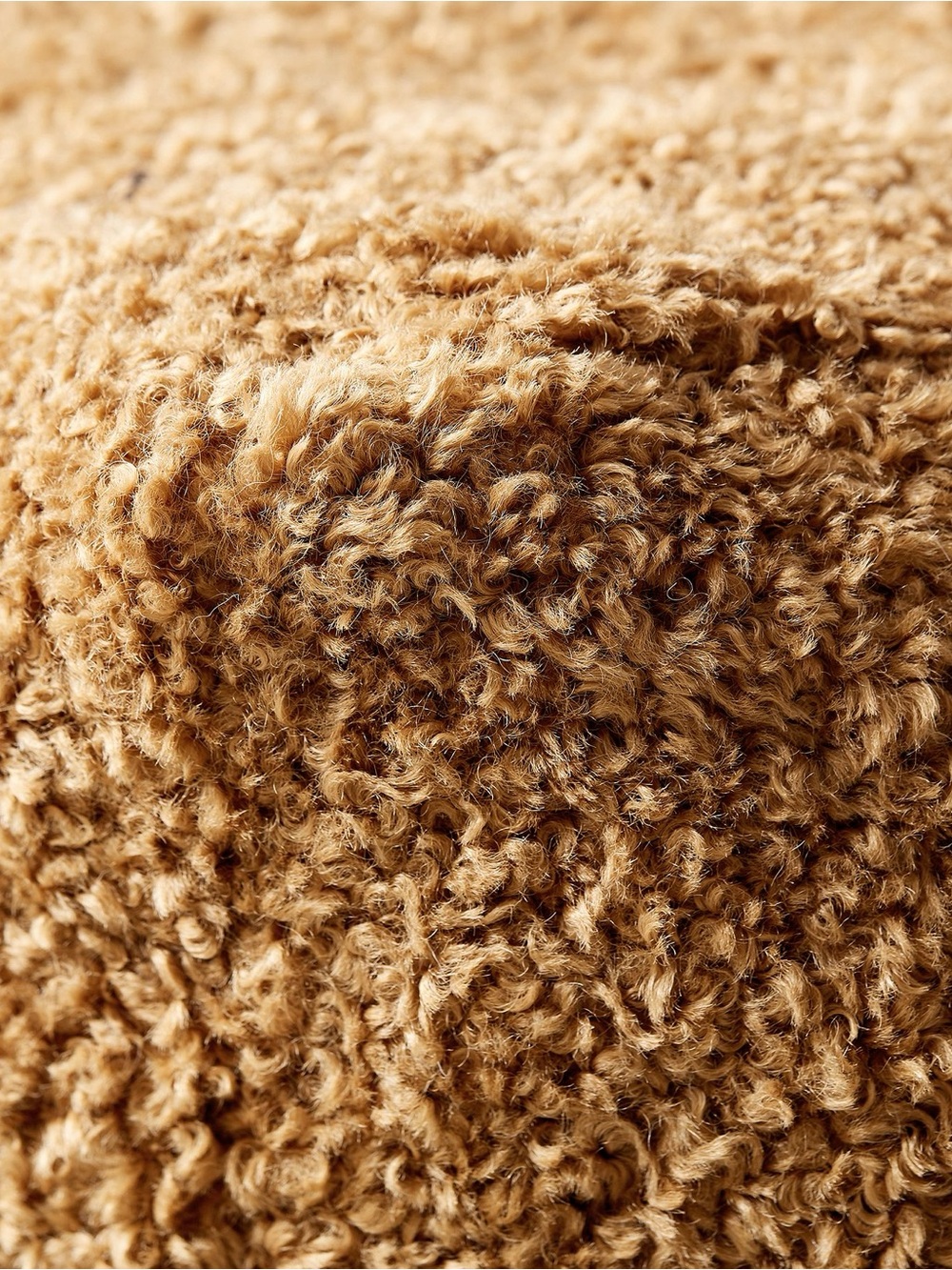 Pottery Barn Faux Fur Pouf Cover - Picture 2 of 5